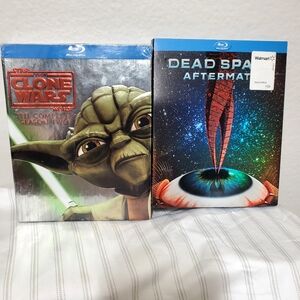 Blu-ray: Dead Space Aftermath. Star Wars Clone Wars Seqson II. 47